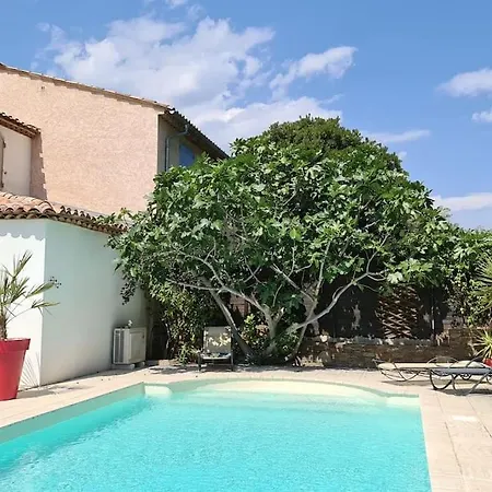 빌라 Ste Maxime 5 Etoiles Piscine Chauffee Et Jacuzzi